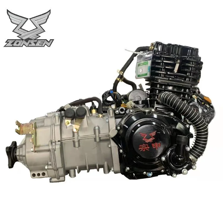 Motorcycle Engine Zongshen 250cc Tricycle Air-Cooled Center Axle 250cc Motor Starter Motorbike Spare Parts Three-Wheel Engine