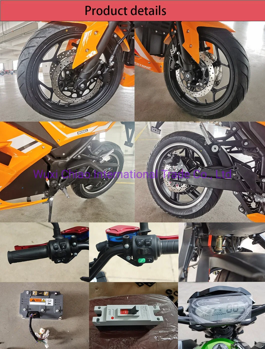 High Speed Powerful 170km/H 72V Adult Racing Sport Offroad Heavy Dirt Bike Electrical Motor Scooter Electric Motorcycle E Motorcycle